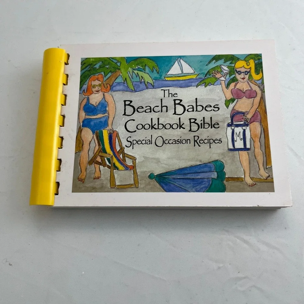 Beach Babes Cook Book Myrtle Beach SC Southern Recipes Spiral 2006